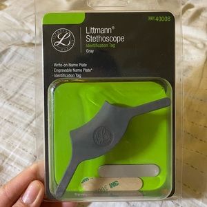 Littmann Stethoscope Tag (gray)